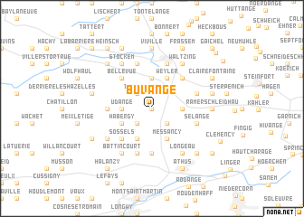 map of Buvange