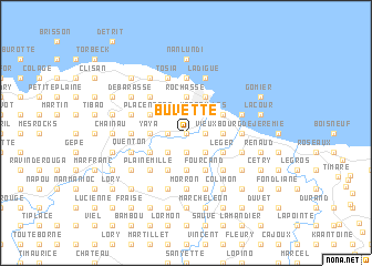 map of Buvette