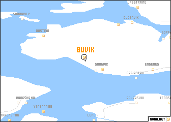 map of Buvik