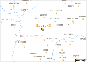 map of Buvyuko