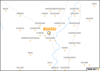 map of Buwadi