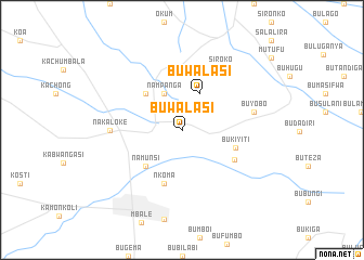 map of Buwalasi