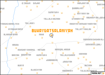 map of Buwayḑat Salamīyah