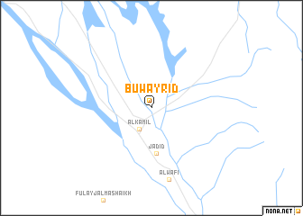 map of Buwayrid