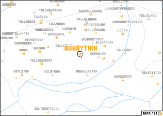 map of Buwayţīkh