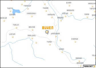 map of Buwen