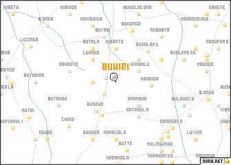 map of Buwiri