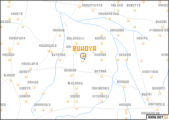 map of Buwoya