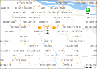 map of Buxtehude