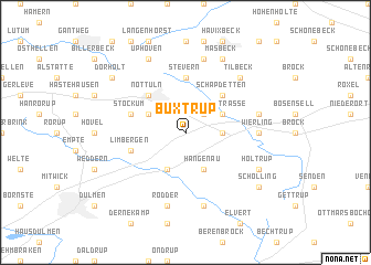 map of Buxtrup