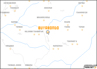 map of Buya-Bondo