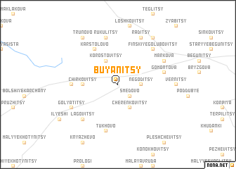map of Buyanitsy