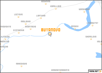 map of Buyanovo