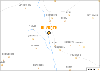 map of Būyāqchī