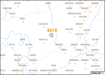 map of Buya