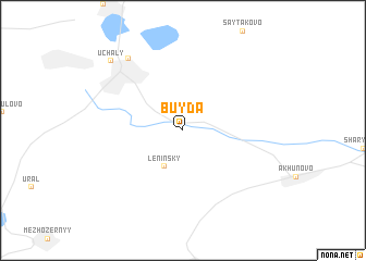 map of Buyda