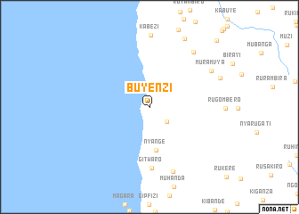 map of Buyenzi