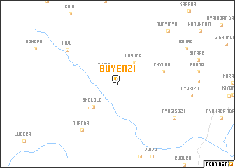 map of Buyenzi