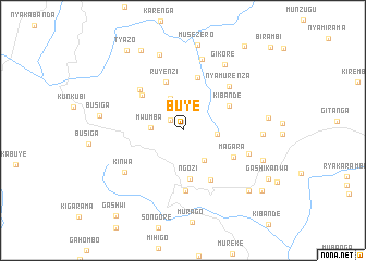 map of Buye