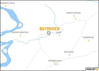 map of Buynevich