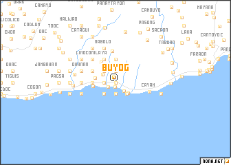 map of Buyog
