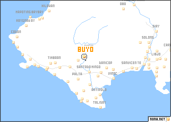 map of Buyo