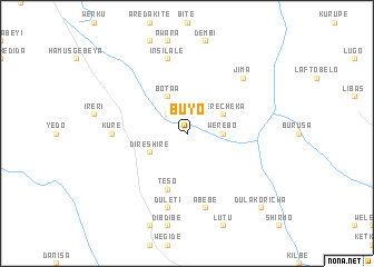 map of Buyo