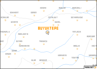 map of Büyüktepe