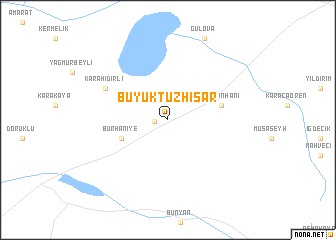 map of Büyüktuzhisar