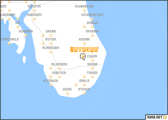 map of Buyukuu