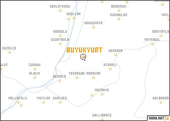 map of Büyükyurt