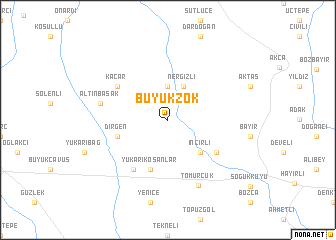 map of Büyükzok