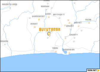 map of Buyūt Aram