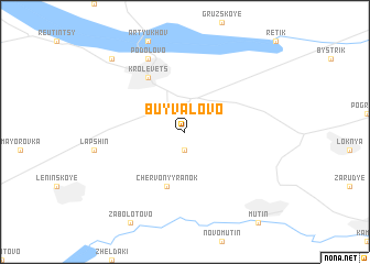 map of Buyvalovo