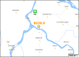 map of Buzala