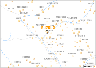 map of Buzala