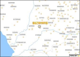 map of Buzamana