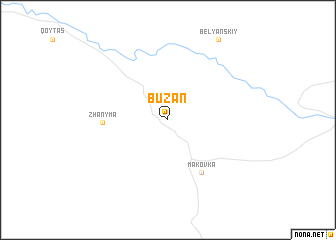 map of Buzan