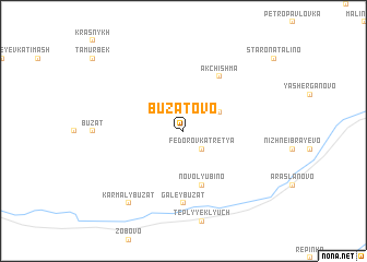 map of Buzatovo