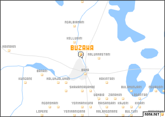 map of Buzawa