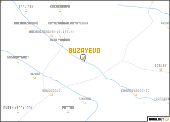 map of Buzayevo