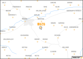 map of Buzd