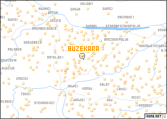 map of Buzekara