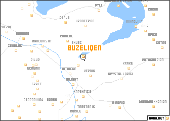 map of Buzëliqen