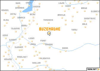 map of Buzëmadhe