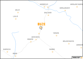 map of Buze
