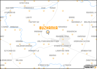 map of Buzhanka