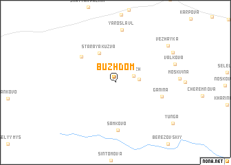 map of Buzhdom