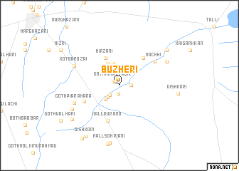 map of Buzheri