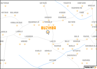 map of Buzimba